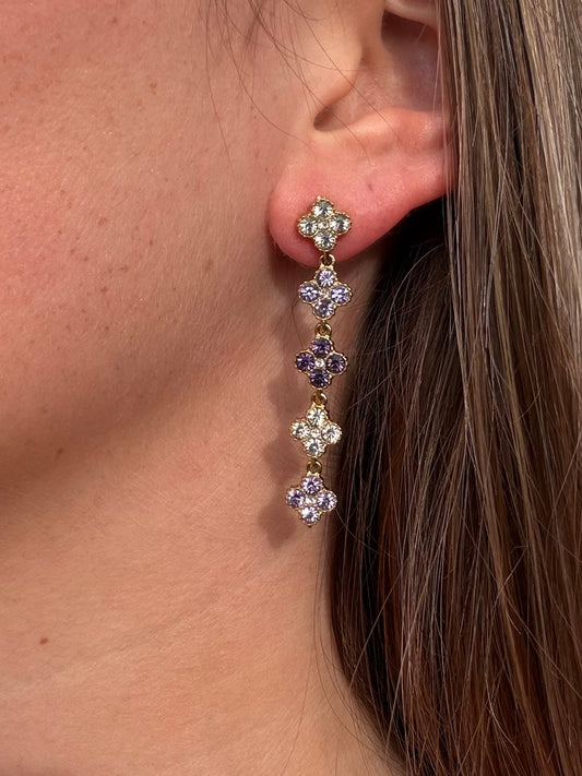 BOUCLES DIAMOND PURPLE