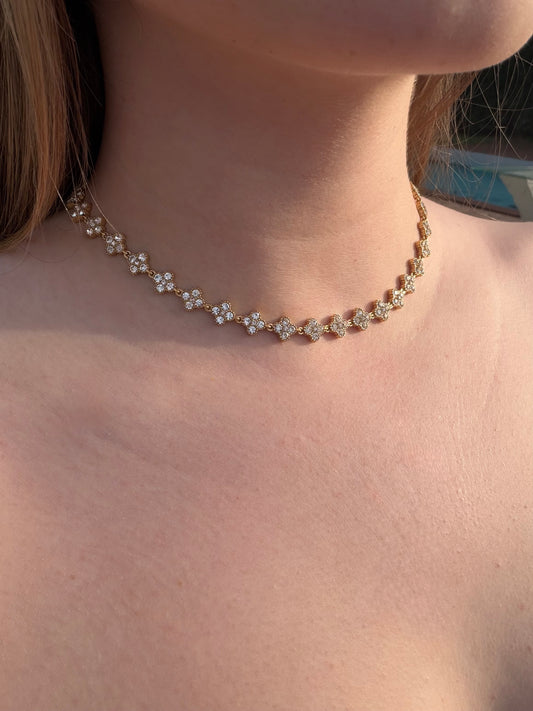 COLLIER GOLD DIAMOND
