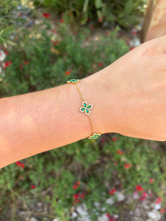 BRACELET DIANA GREEN