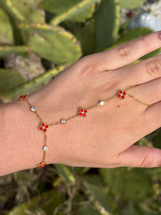 CHAÎNE DE MAIN DIAMOND RED