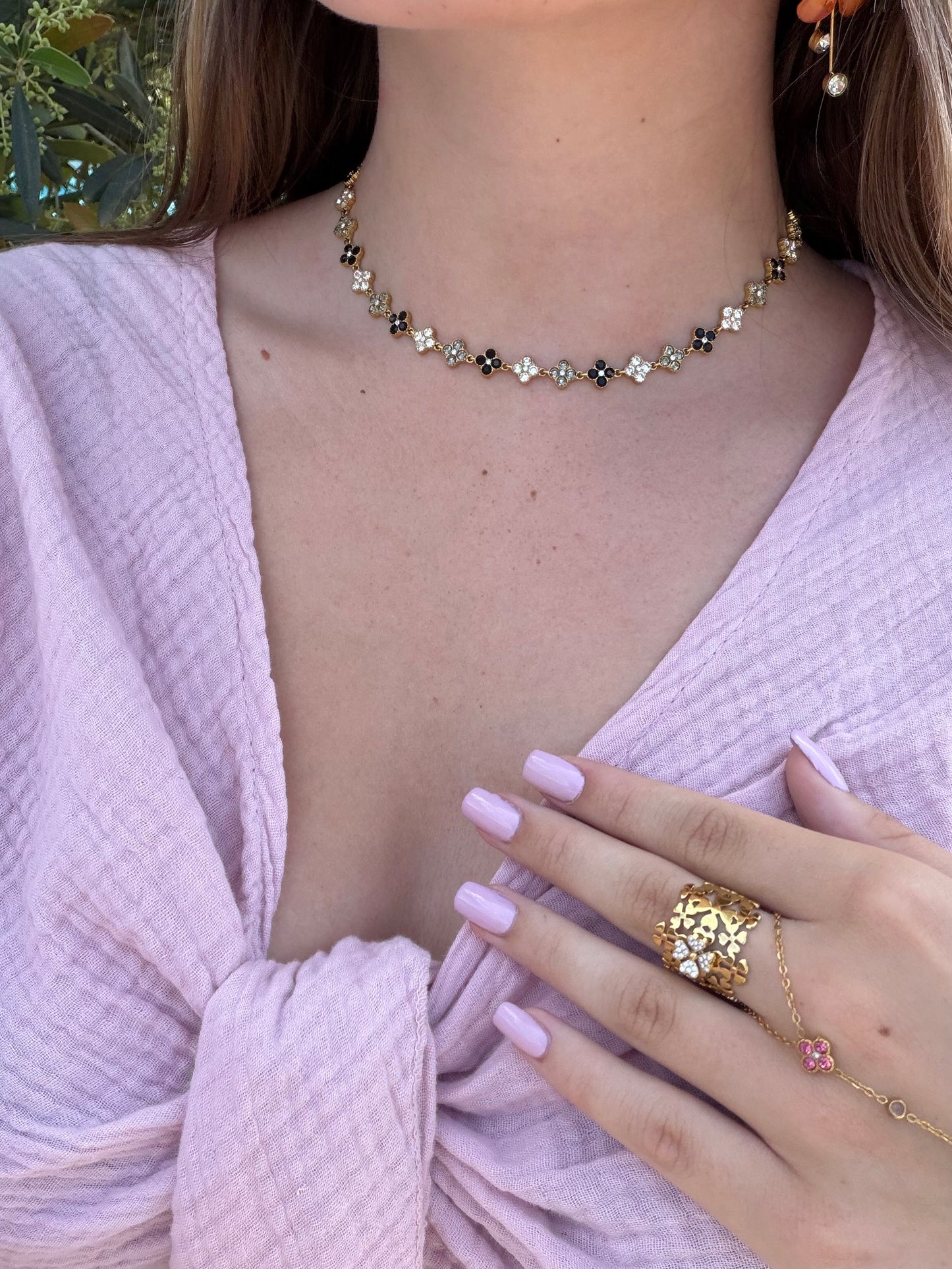 COLLIER BLACK DIAMOND