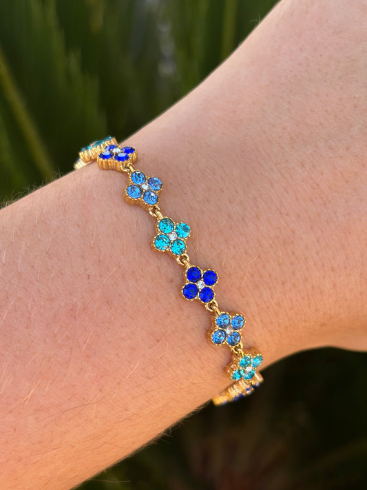BRACELET DIAMOND BLUE