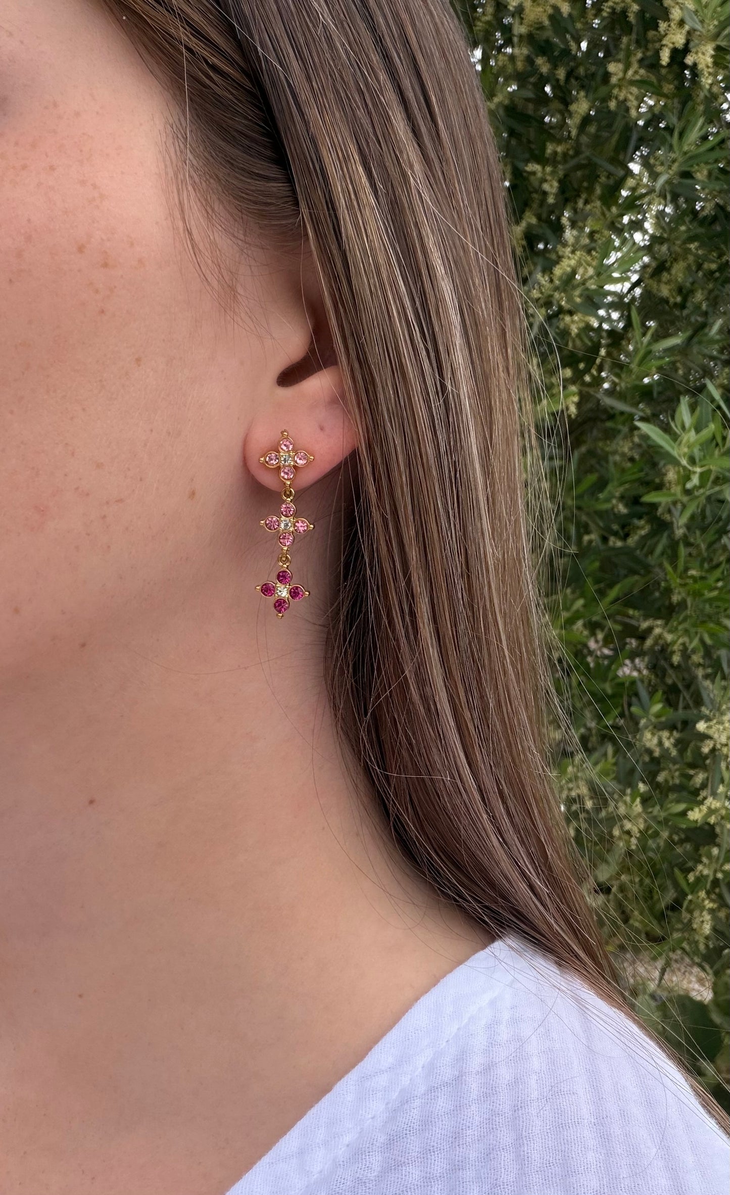 BOUCLE TINY PINK