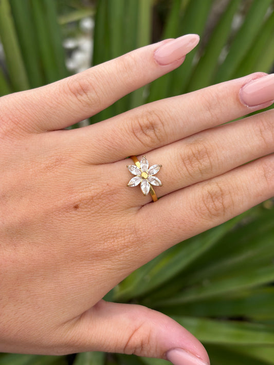 BAGUE FLORA