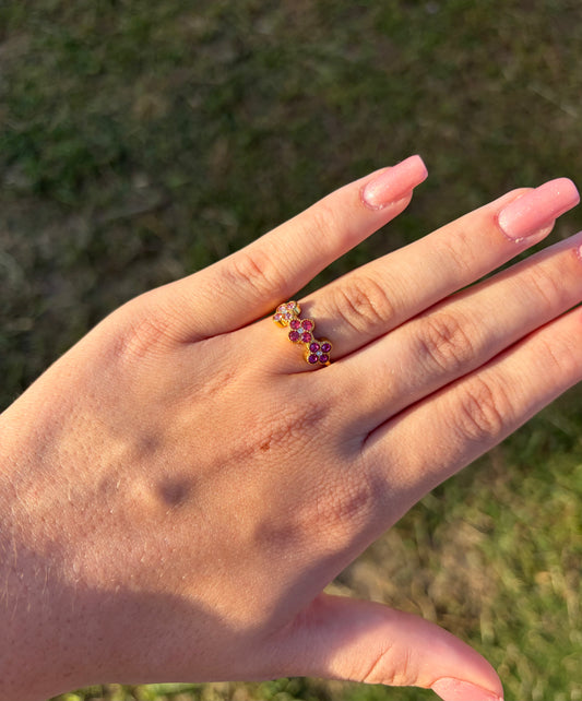 BAGUE DIAMOND PINK