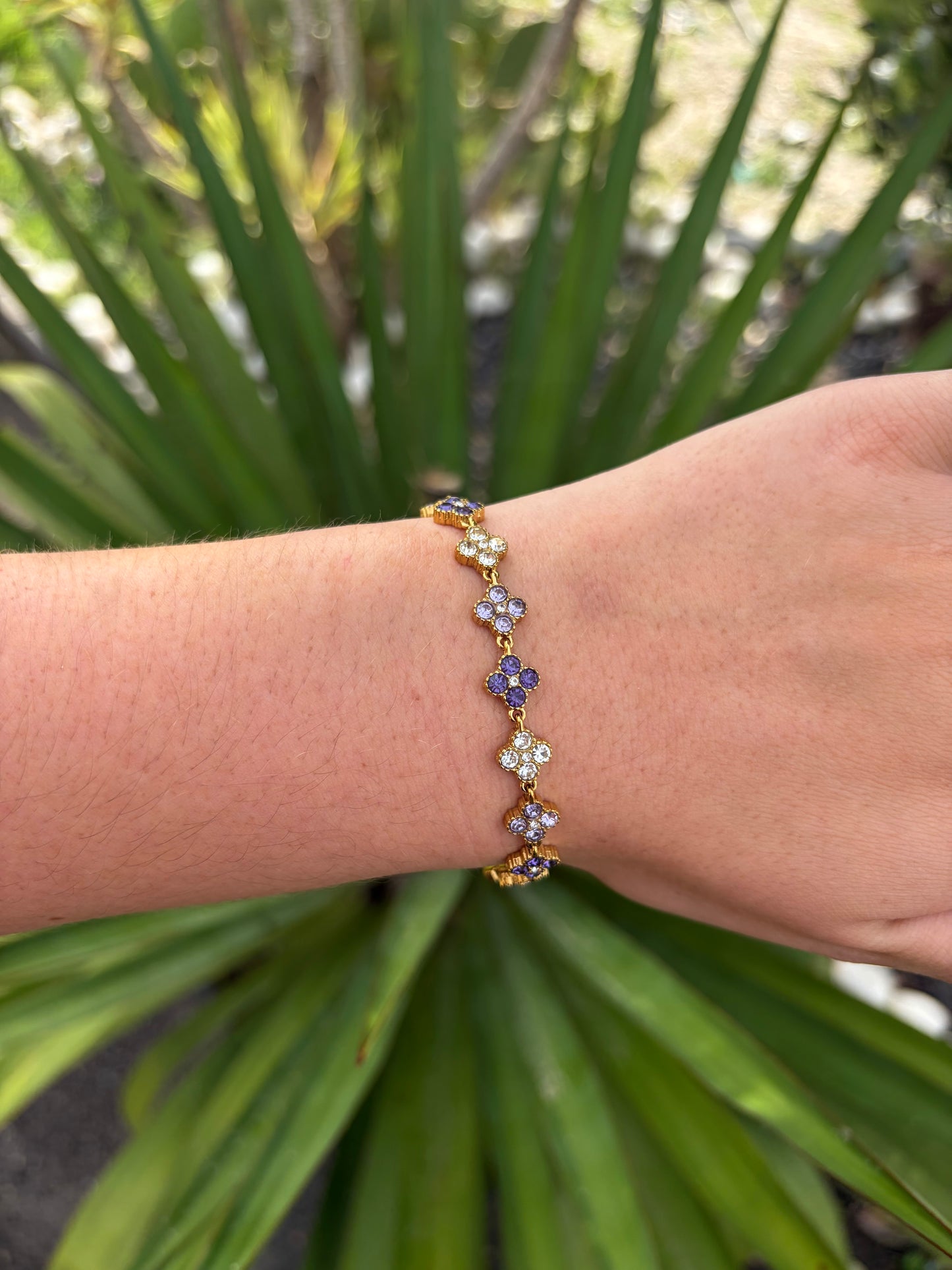 BRACELET DIAMOND PURPLE