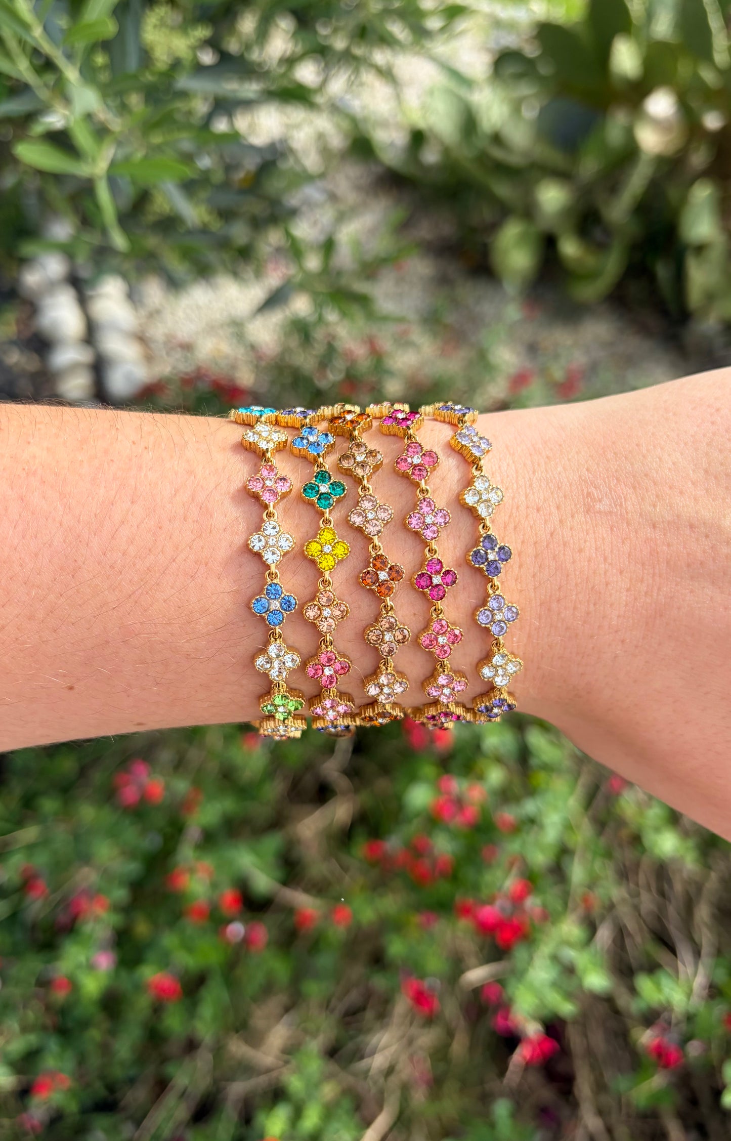 BRACELET DIAMOND LIGHT MULTICOLOR