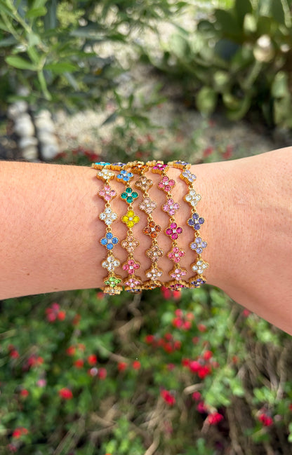 BRACELET DIAMOND LIGHT MULTICOLOR
