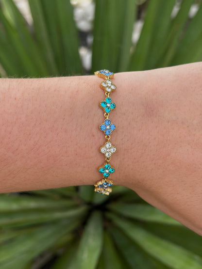 BRACELET DIAMOND BABY BLUE
