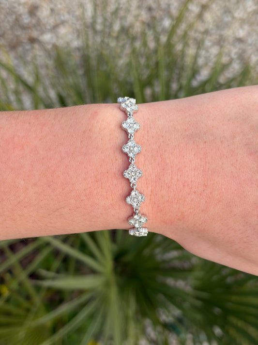 BRACELET DIAMOND SILVER