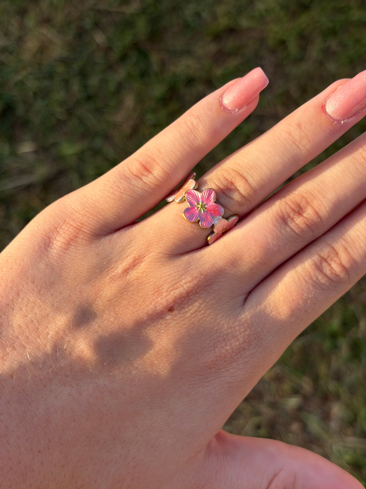 BAGUE ROSE