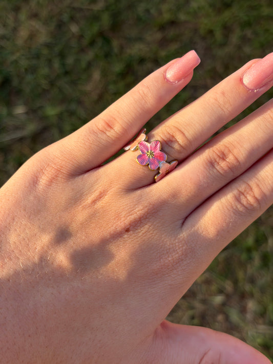 BAGUE ROSE
