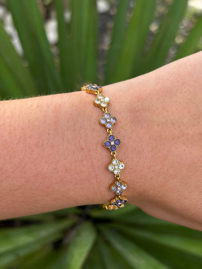 BRACELET DIAMOND PURPLE