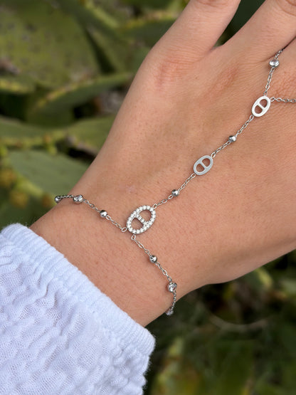 CHAÎNE DE MAIN MAILLE MARINE