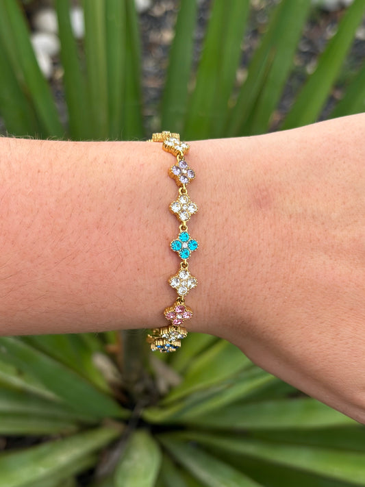 BRACELET DIAMOND LIGHT MULTICOLOR