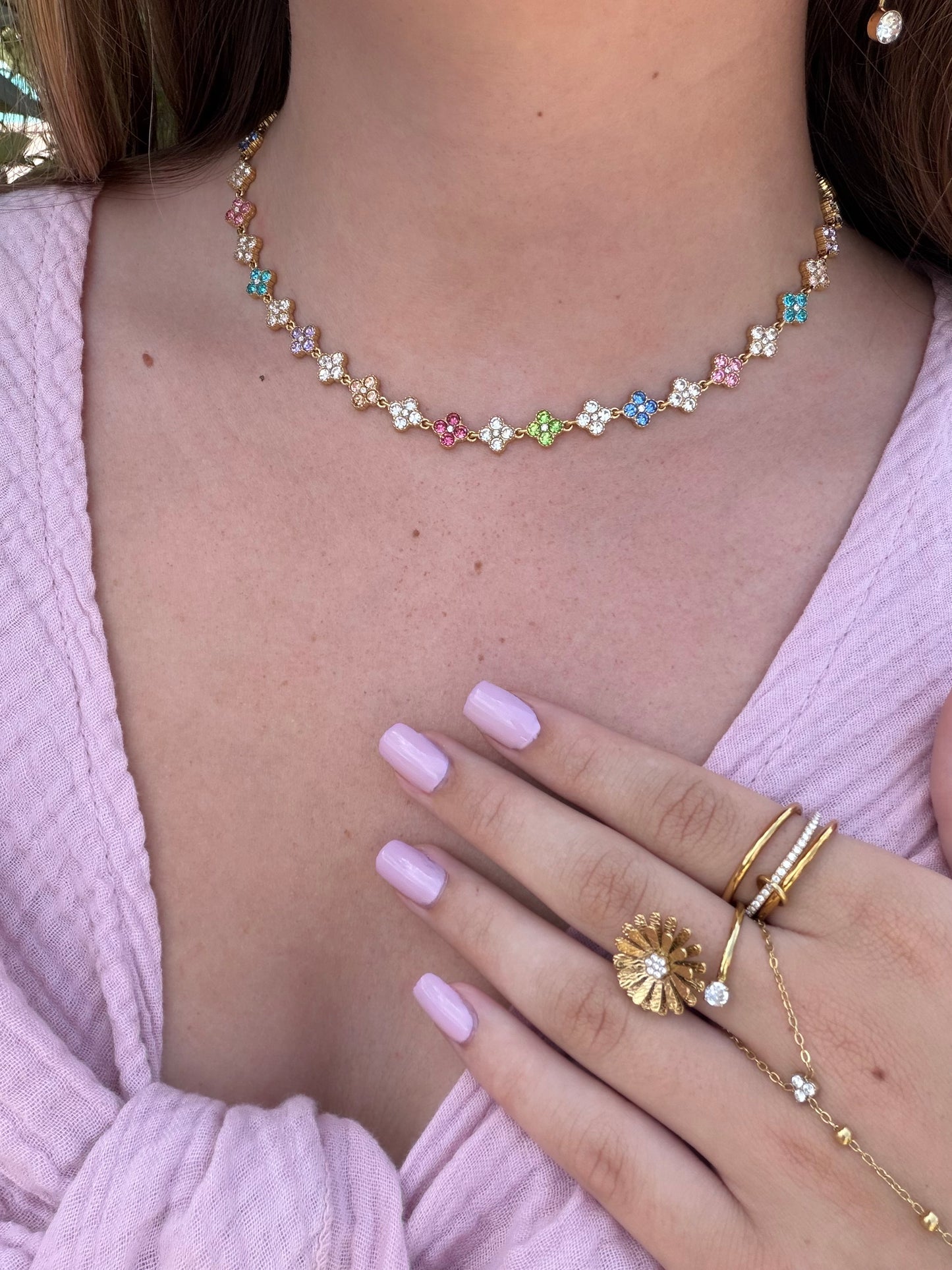 COLLIER DIAMOND BABY MULTICOLOR