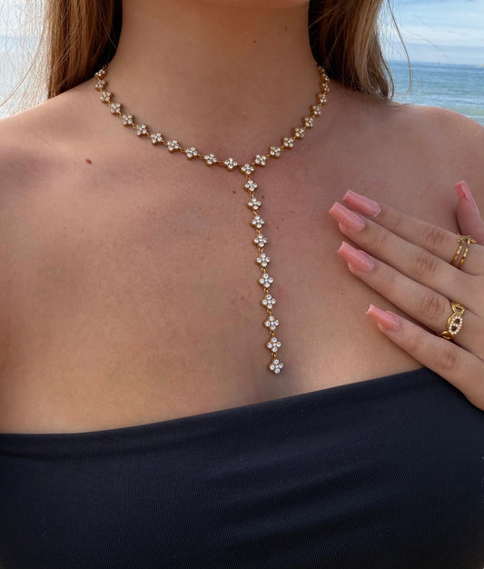 COLLIER Y DIAMOND GOLD