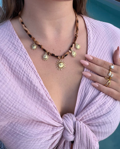 COLLIER LÉOPARD