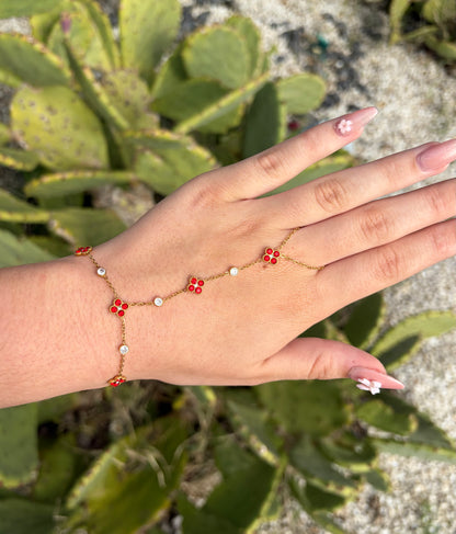 CHAÎNE DE MAIN DIAMOND RED