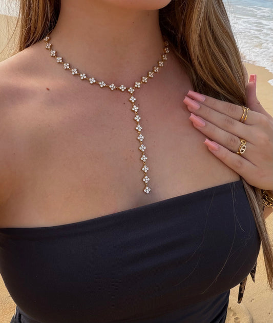 COLLIER Y DIAMOND GOLD