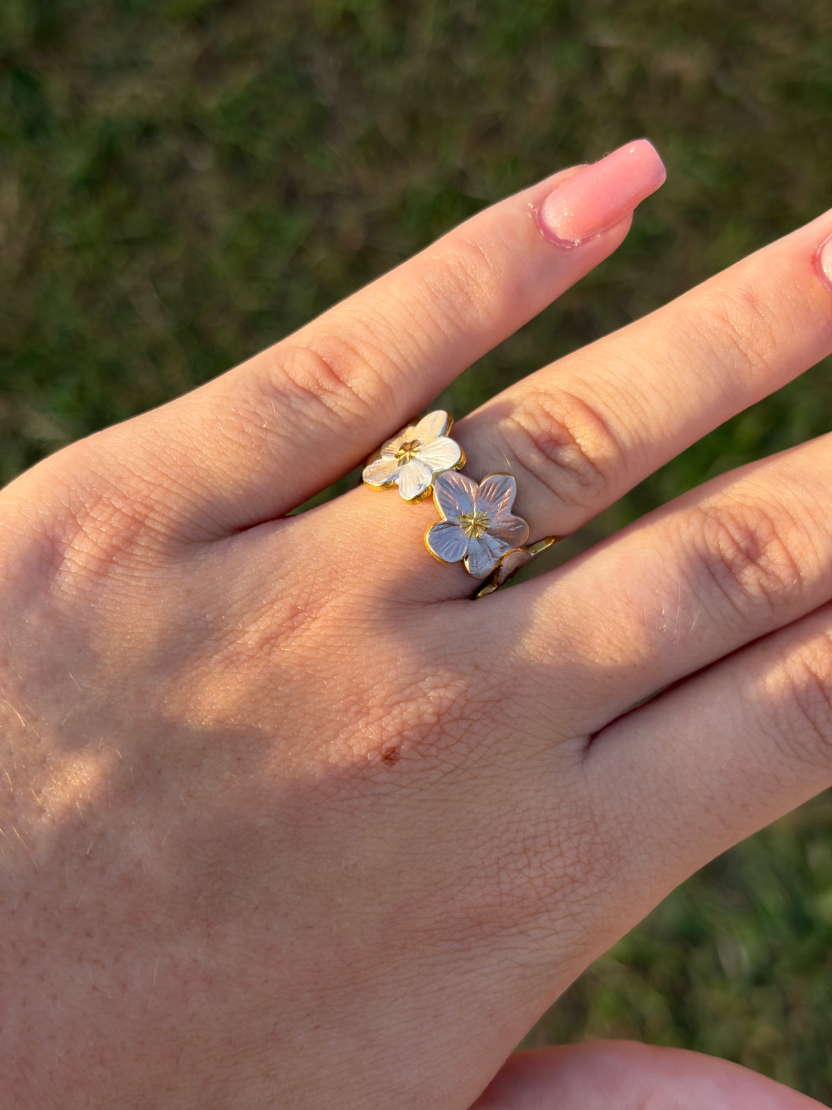 BAGUE ROSE