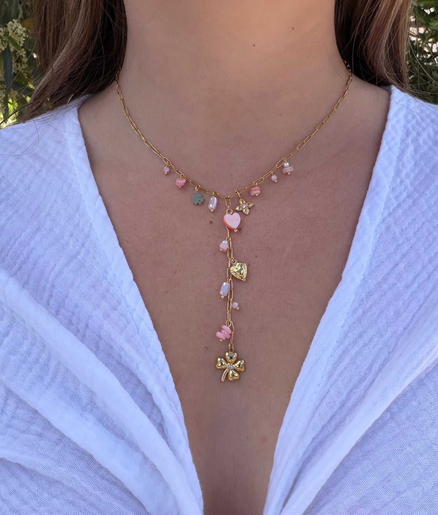 COLLIER ROSÉLIA