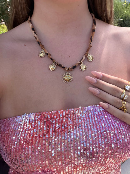 COLLIER LÉOPARD