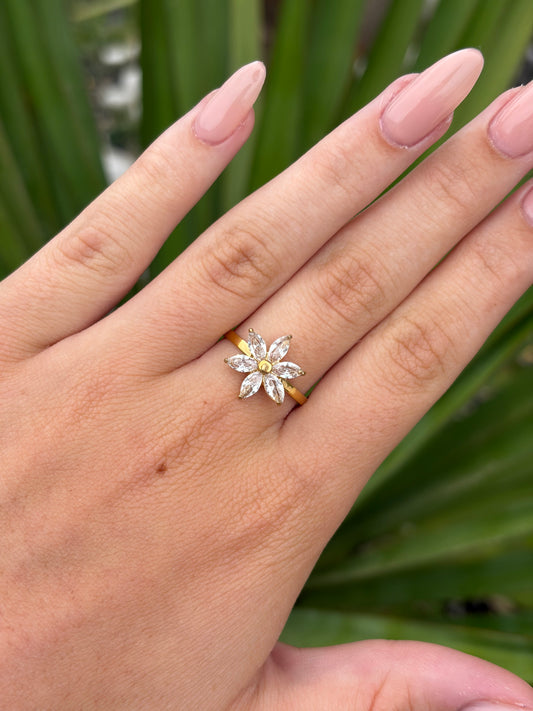 BAGUE FLORA