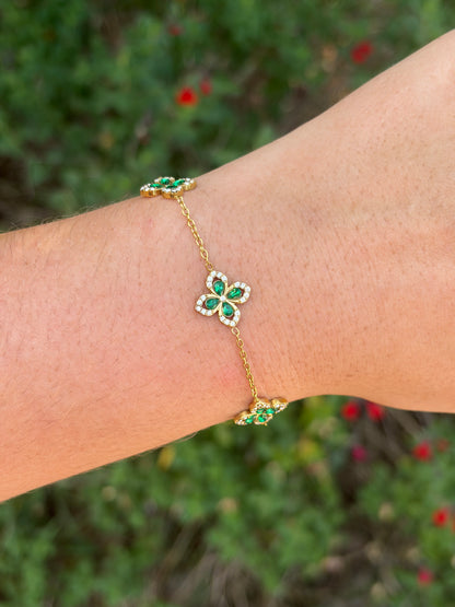 BRACELET DIANA GREEN