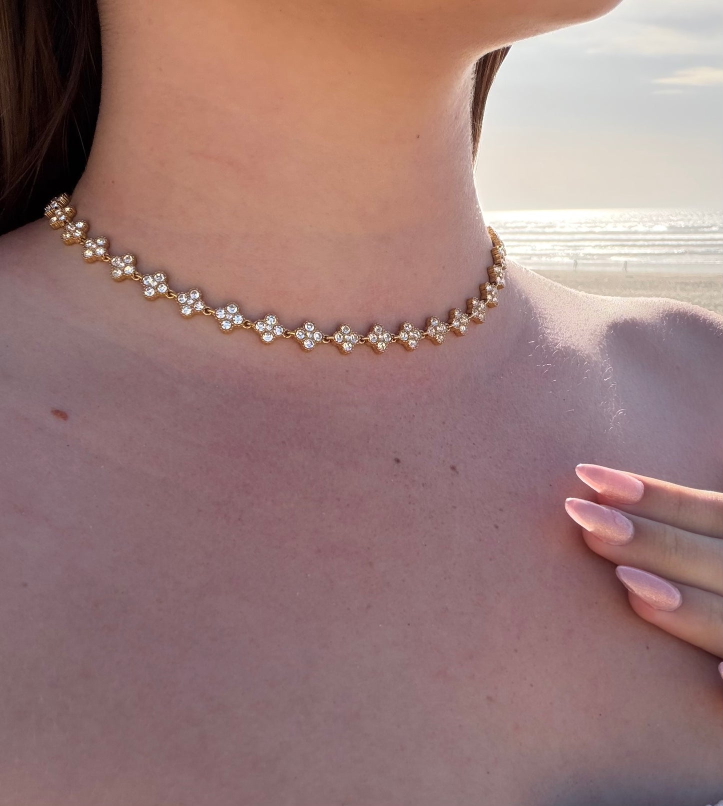 COLLIER GOLD DIAMOND