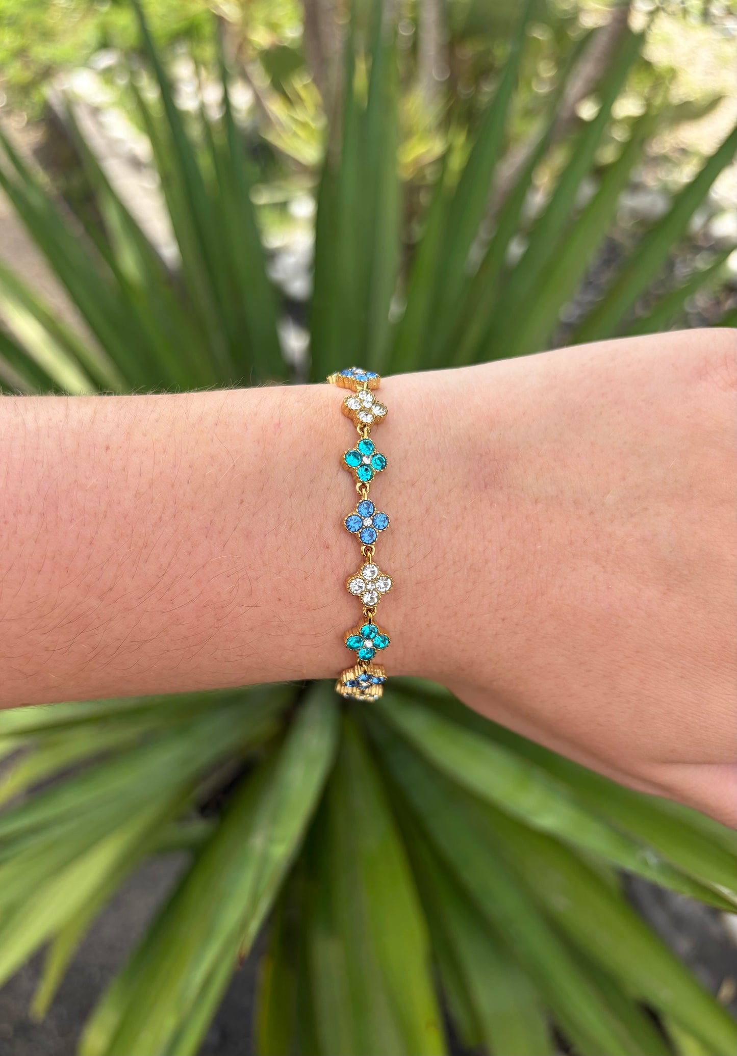 BRACELET DIAMOND BABY BLUE