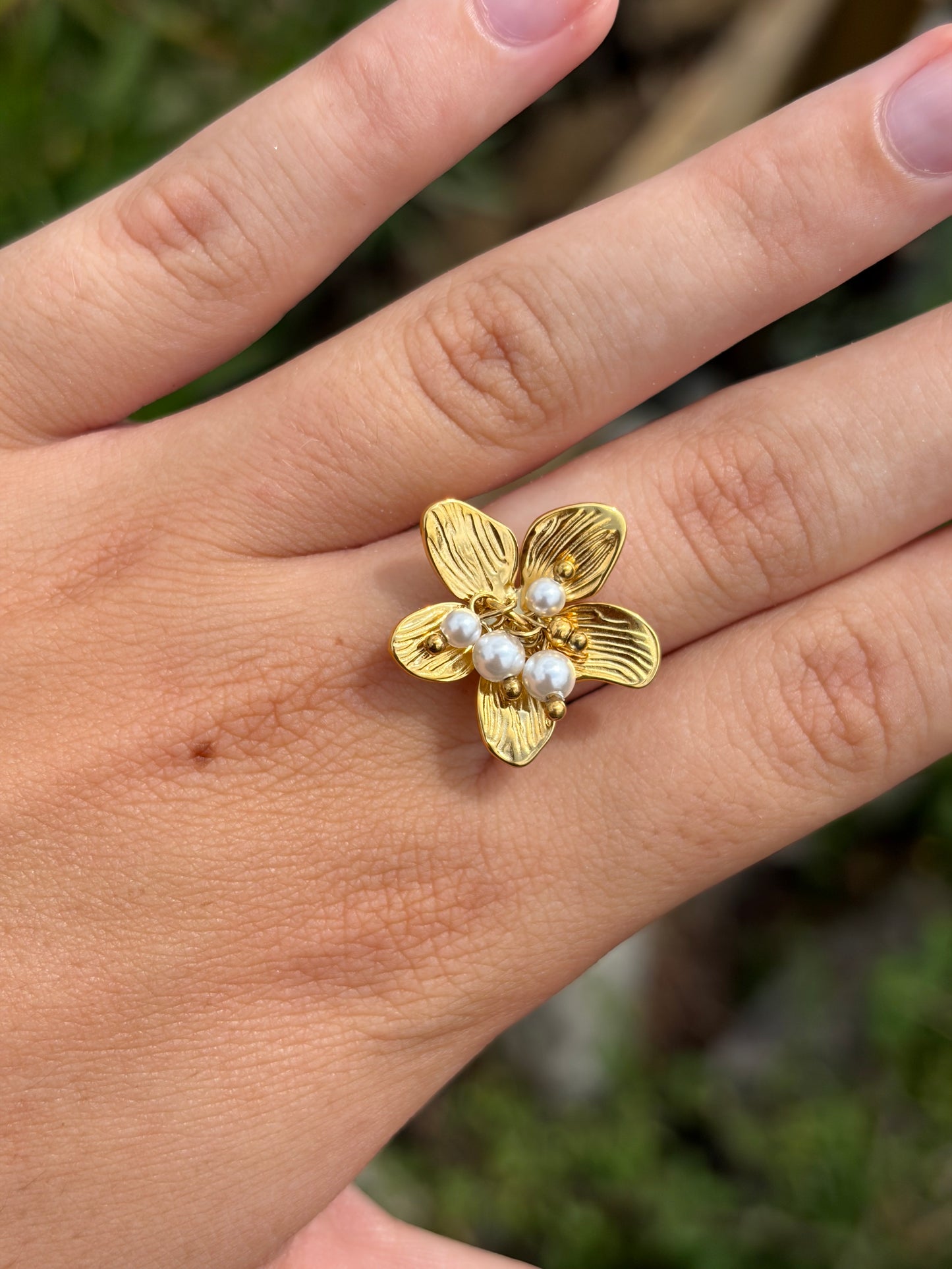 BAGUE MAGNOLIA