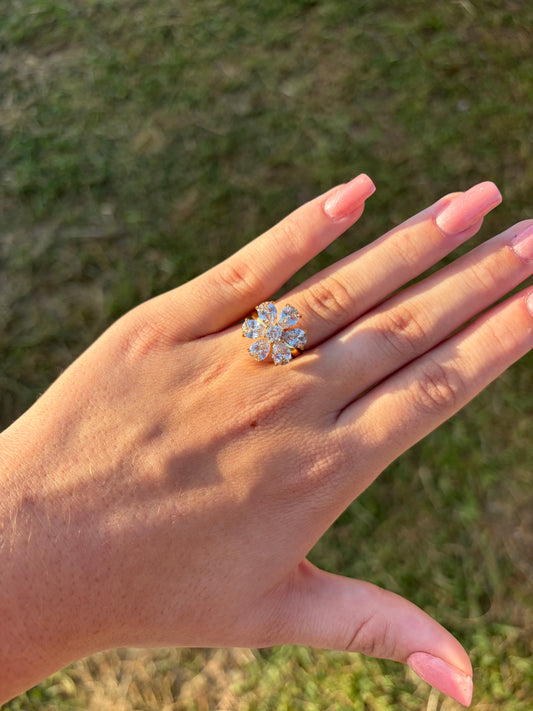 BAGUE ANTI STRESS FLEUR