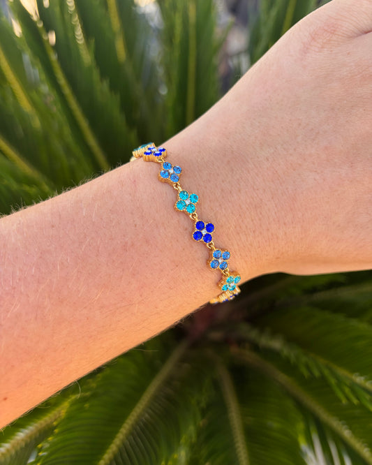 BRACELET DIAMOND BLUE
