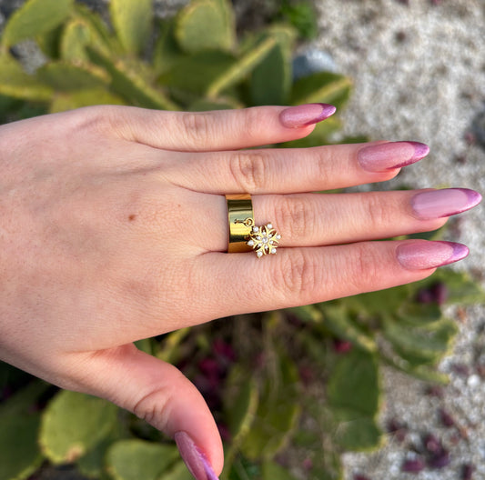 BAGUE FLOCON